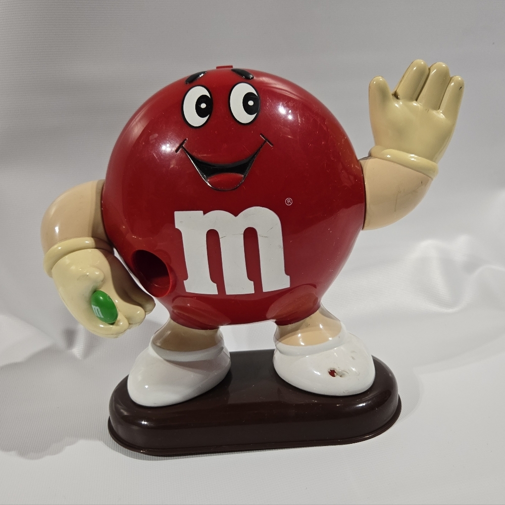 Vintage 1991 Red Mars M & M Dispenser